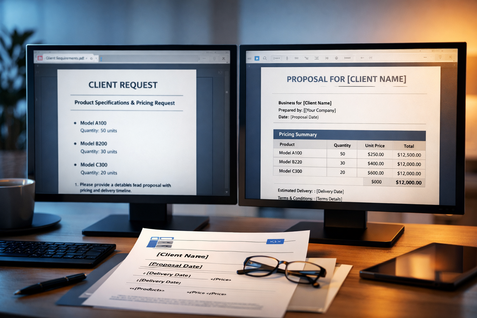 Как мы автоматизировали создание коммерческих предложений