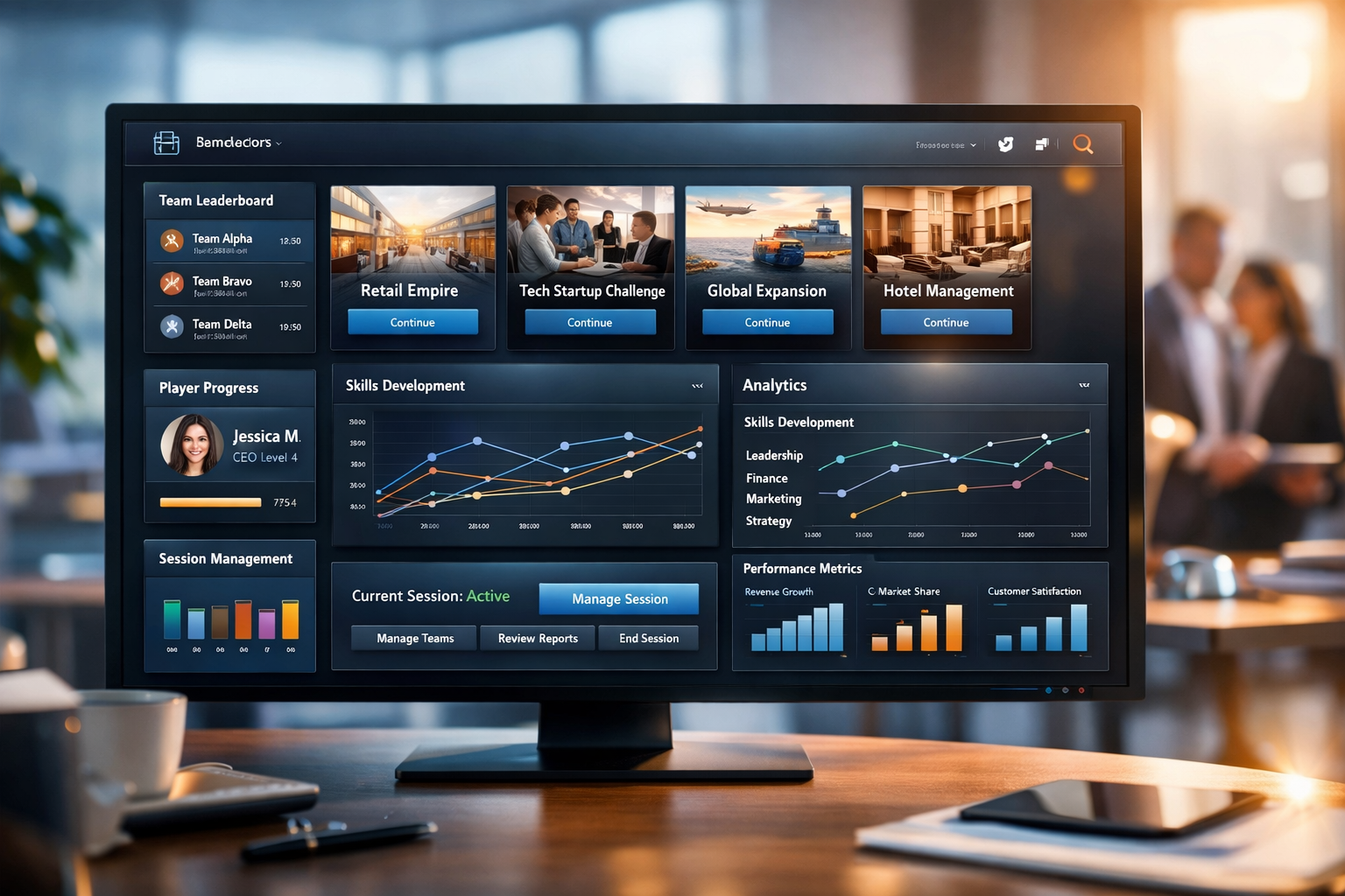 Платформа бизнес-симуляций